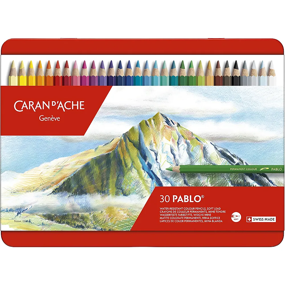 Caran d'Ache Farbstifte Pablo - 30 Teile