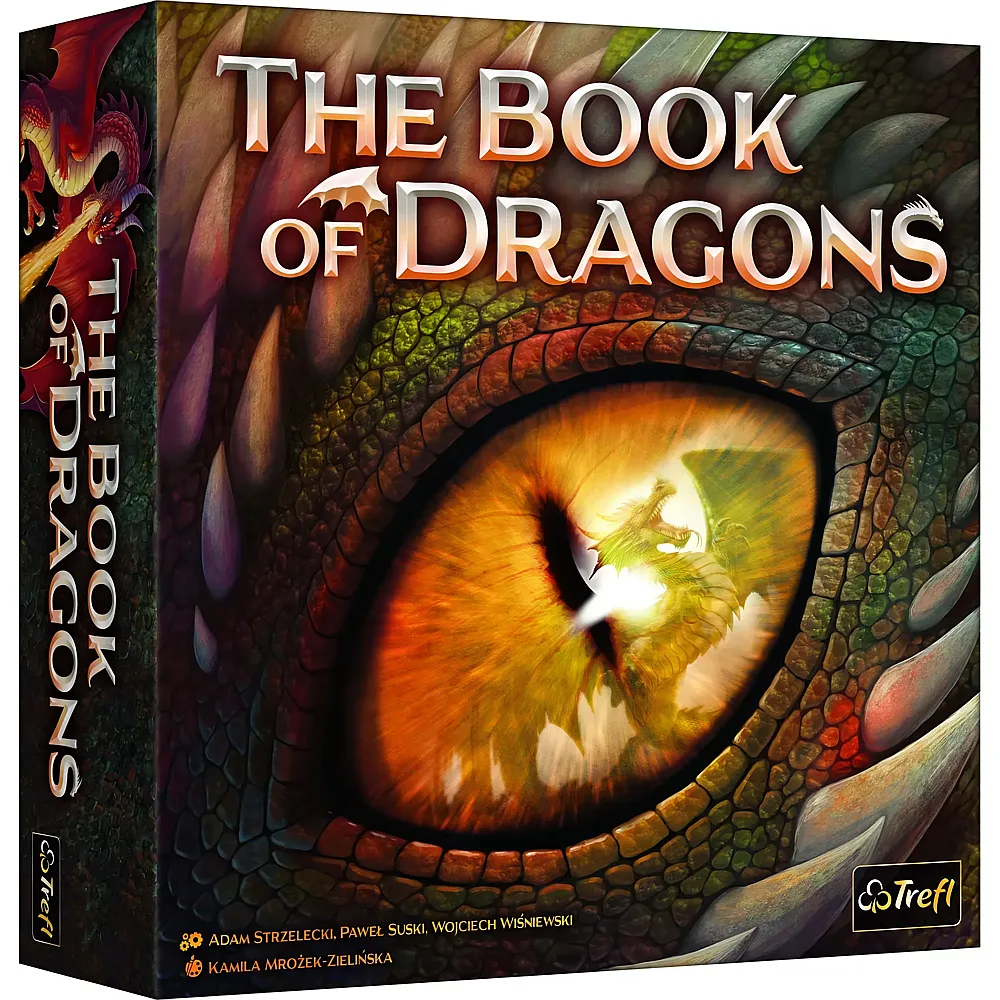 Trefl Spiele Brettspiel The Book of Dragons - Mehrsprachig