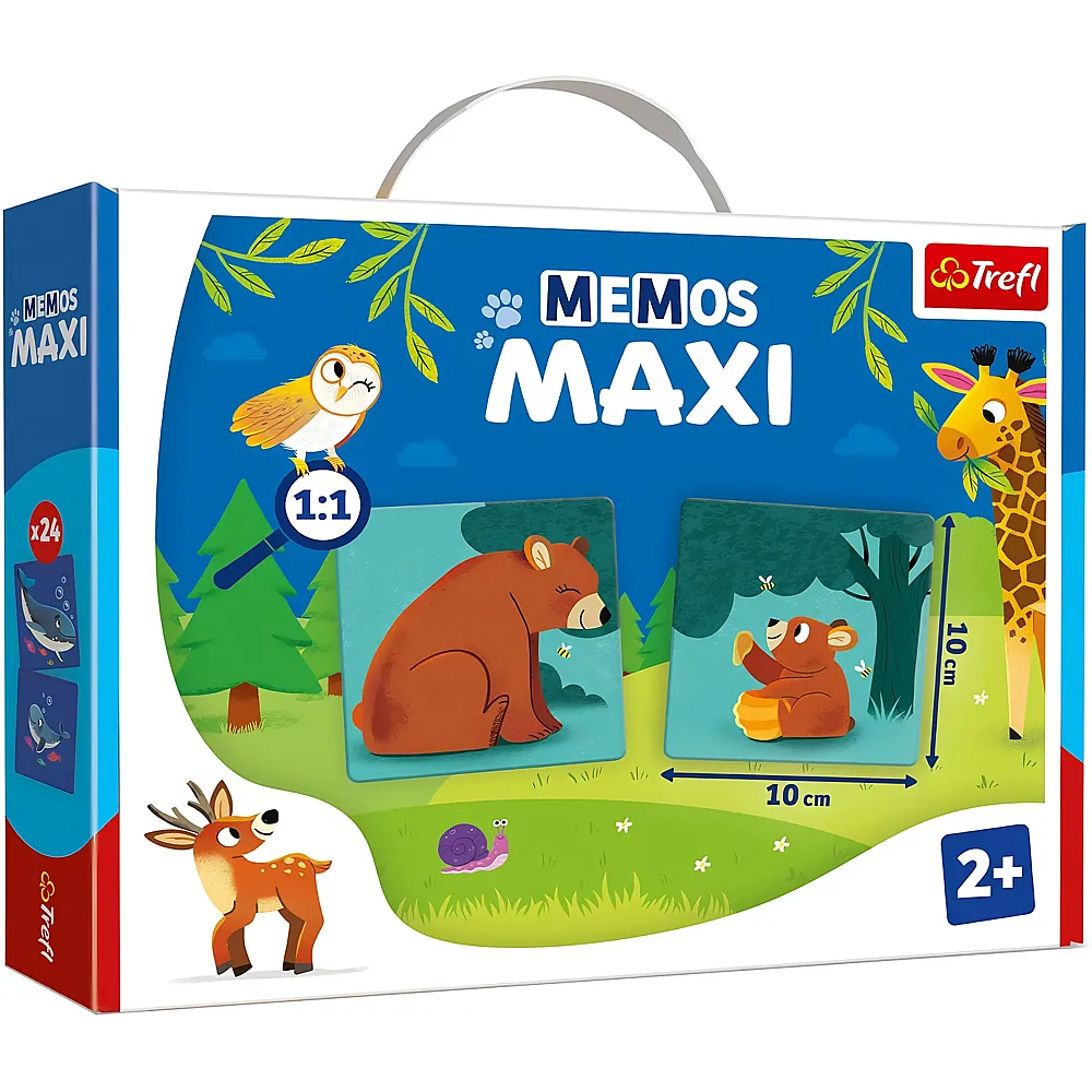 meinspielzeug - Trefl Maxi Memos Tiere und Tierkinder