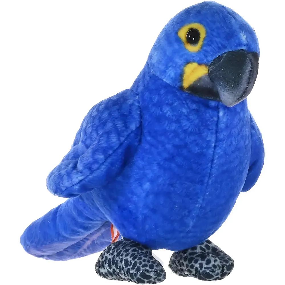 meinspielzeug - Wild Republic Rainforest Hyacinth Macaw - 12 cm | V�gel Pl�sch