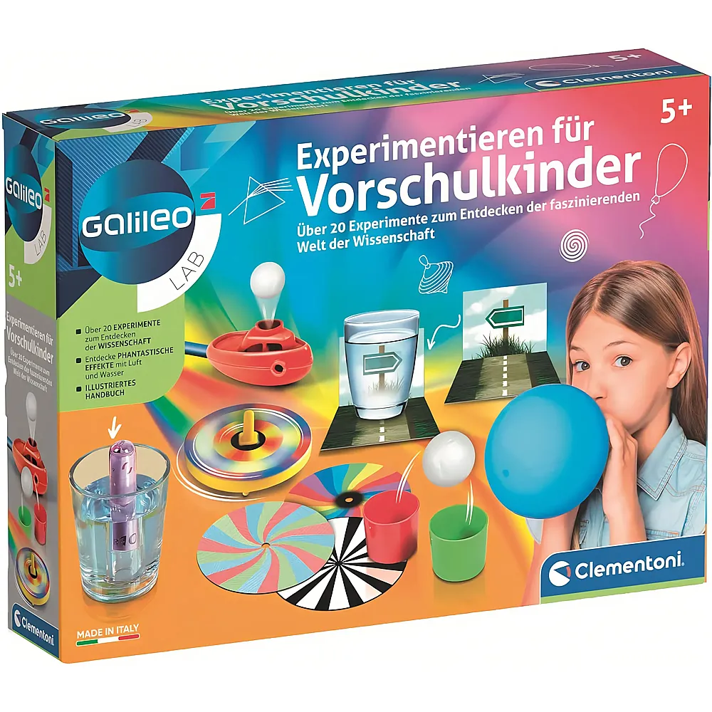 Clementoni Galileo Experimentieren f�r Vorschulkinder