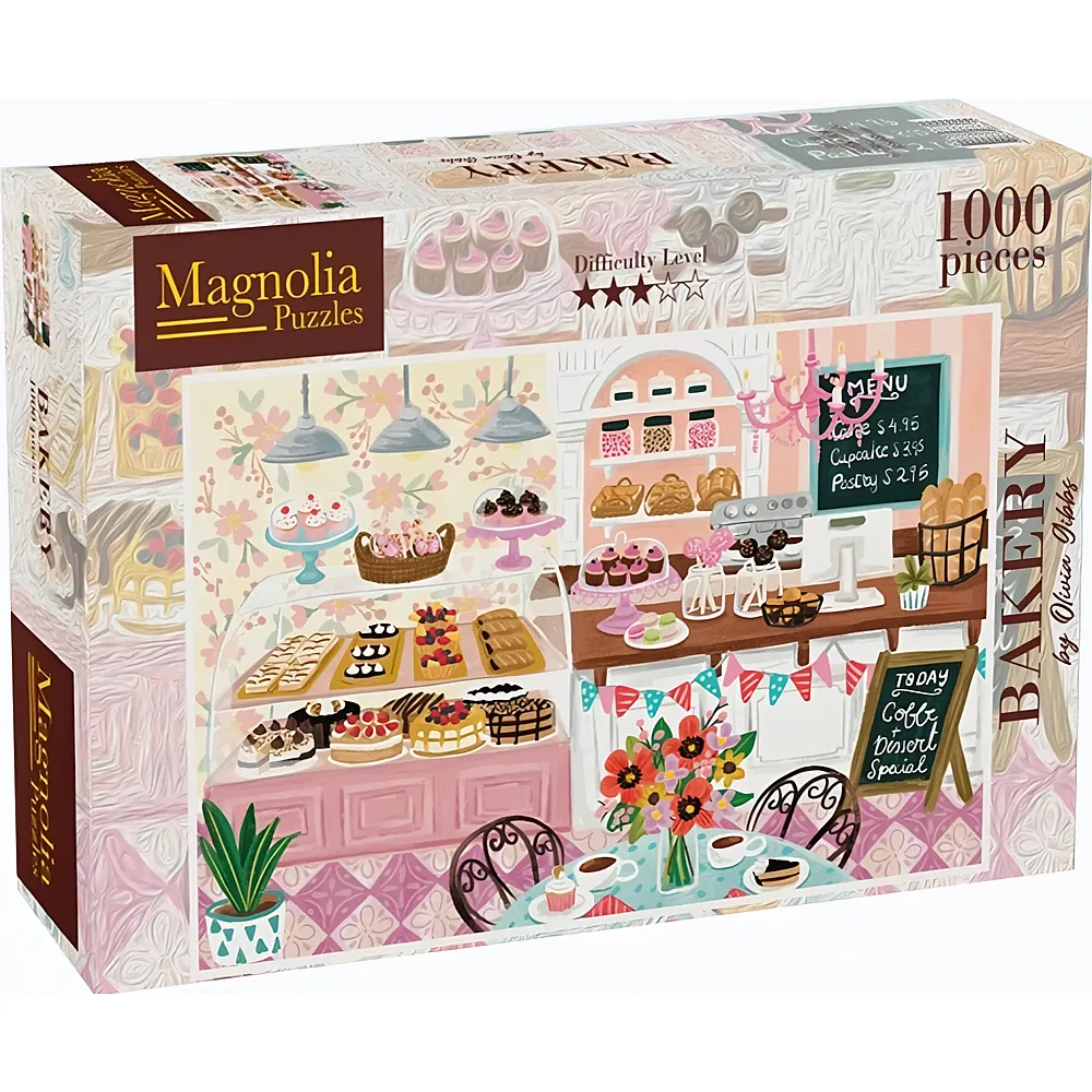 Magnolia Puzzle Bakery 1000Teile