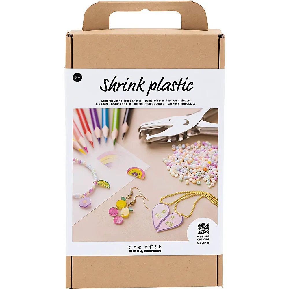 Creativ Company Bastelset Plastikschrumpf