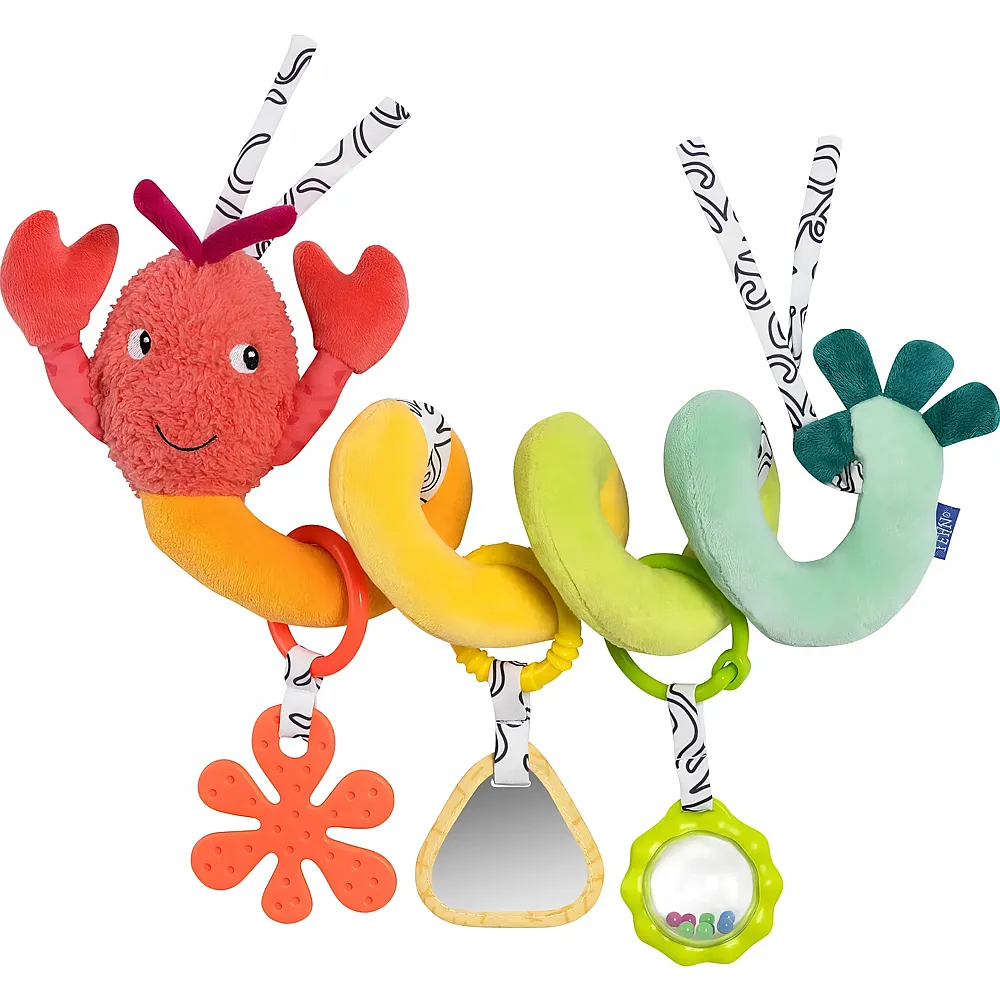 Fehn Activity-Spirale Hummer - 35 cm | Kinderwagenketten