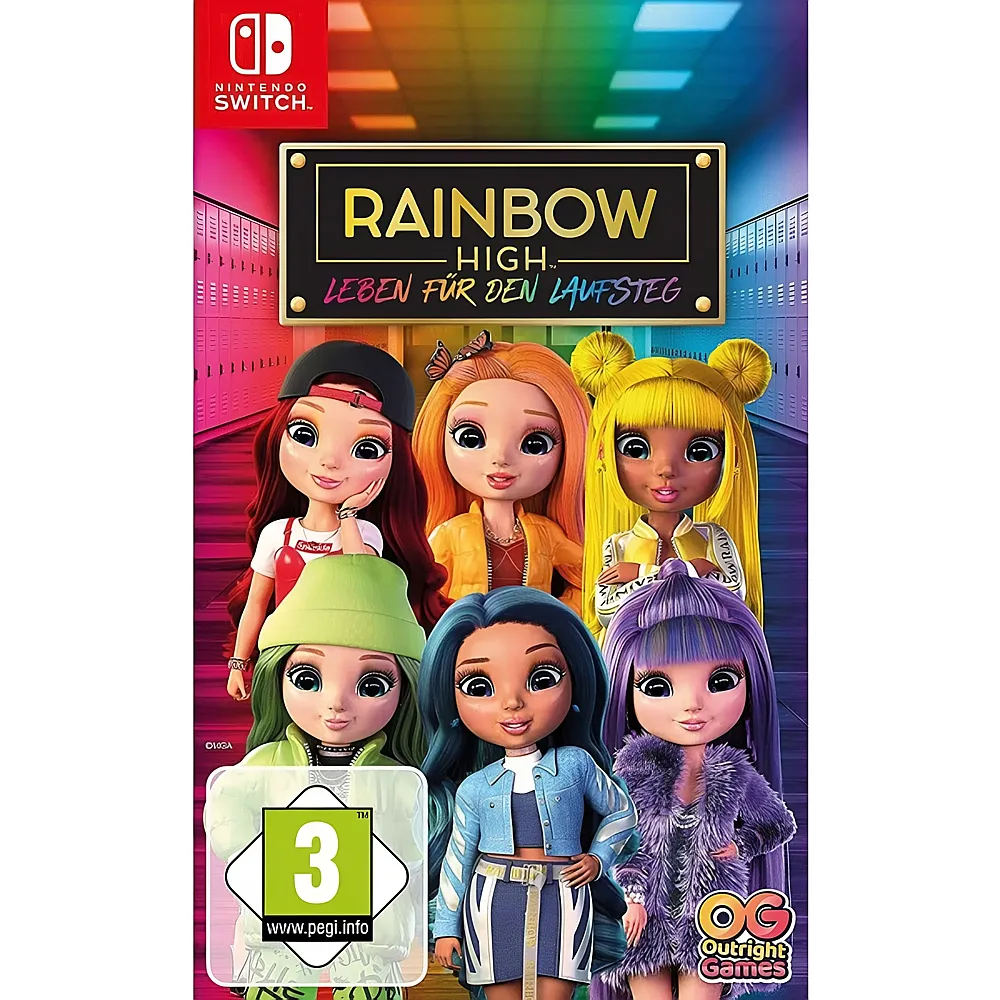 Outright Games Switch Rainbow High: Leben fr den Laufsteg