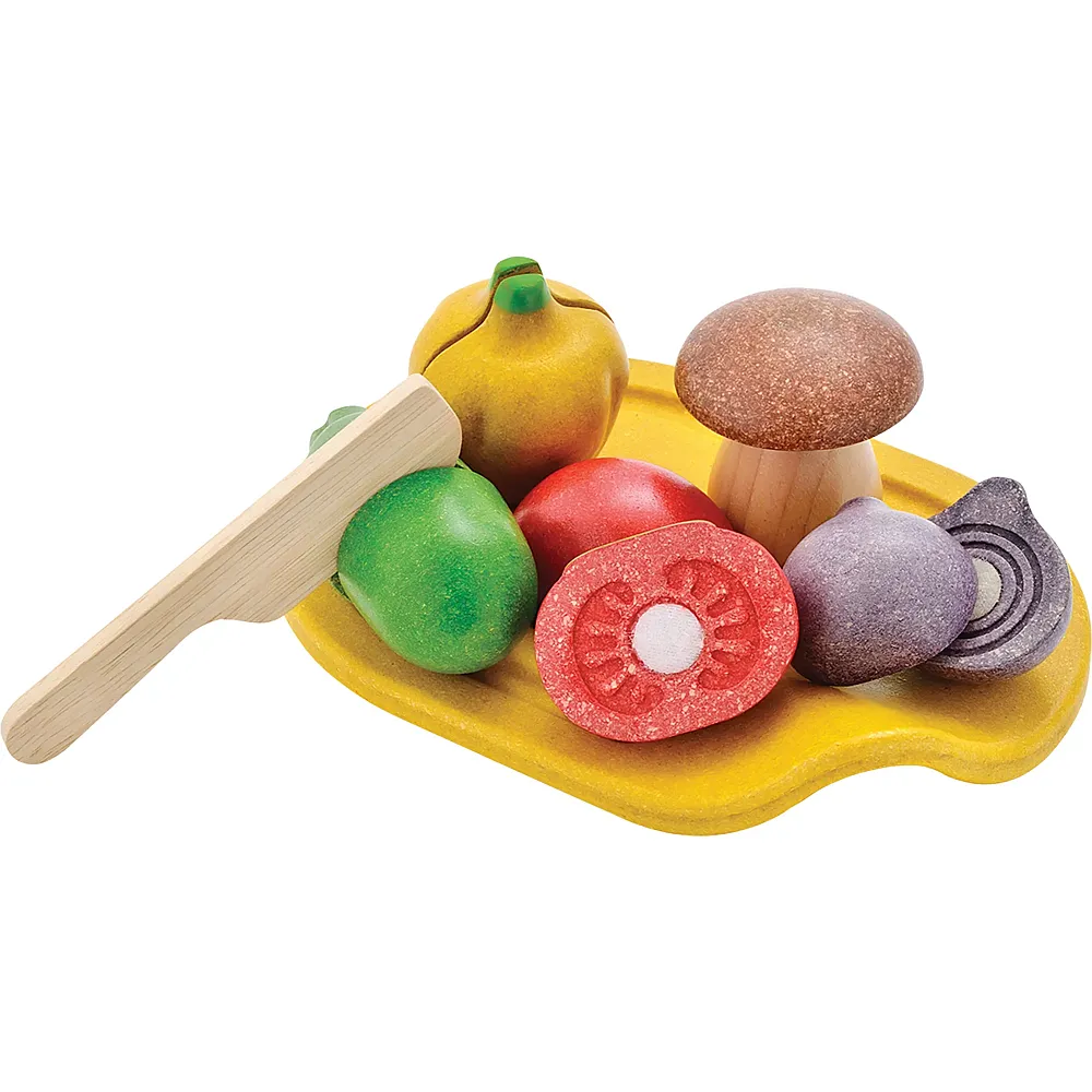 PlanToys Rollenspiele Gem�se-Set