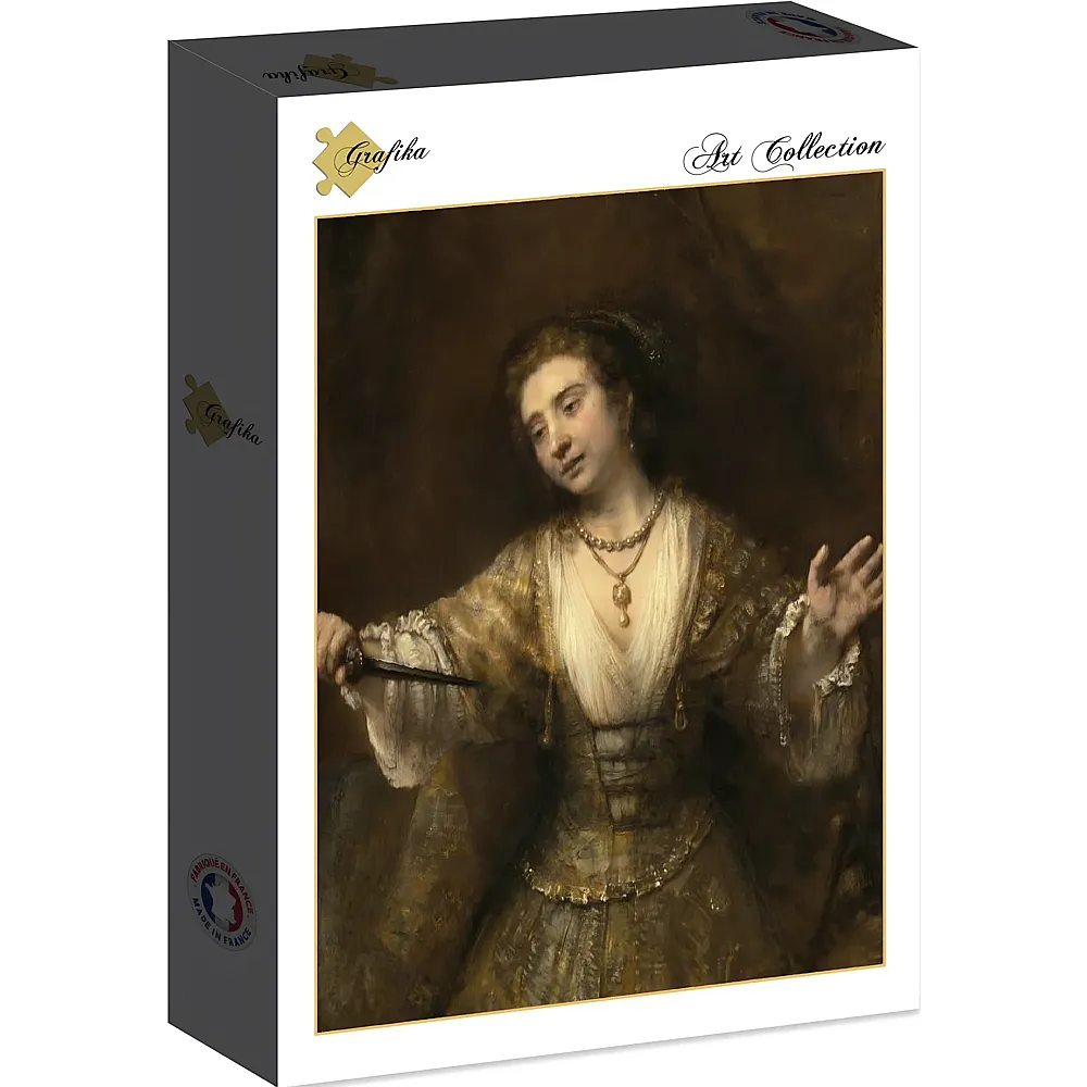 Grafika Puzzle Art Collection Rembrandt : Lucretia, 1664 - 2000 Teile