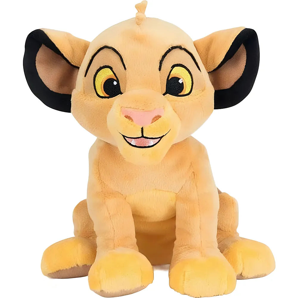 meinspielzeug - Simba Pl�sch Simba 25cm K�nig der L�wen | Lizenzfiguren Pl�sch