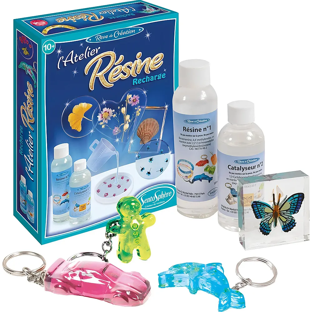 Sentosphere Mini Kunstharz-Set DE/FR/IT/EN | Bastelsets