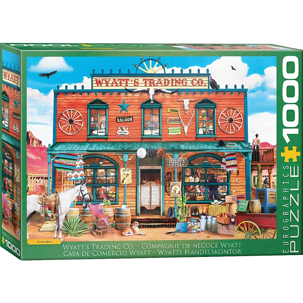 Eurographics Puzzle Western Gemischtwarenladen - 1000 Teile