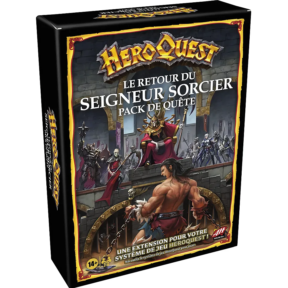 Avalon Hill Heroquest Extension LE Retour DU Seigneur Sorcier - Pack DE