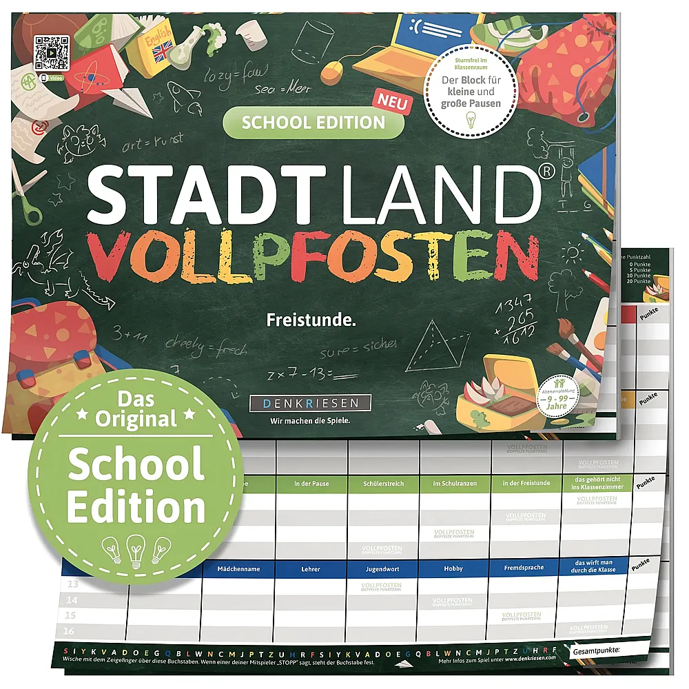Denkriesen Stadt Land Vollpfosten School Edition DE