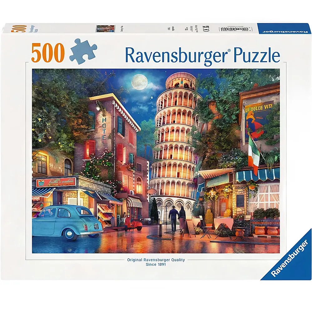 Ravensburger Puzzle Abends in Pisa 500Teile