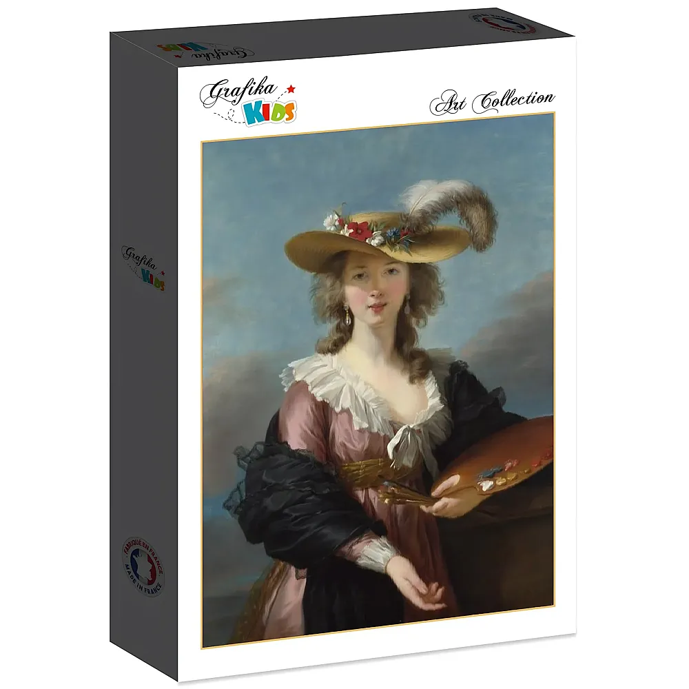 Grafika Puzzle Art Collection Louise-�lisabeth Vigee le Brun Grafika Kids Self-portrait in a Straw Hat, 1782 - 104 Teile