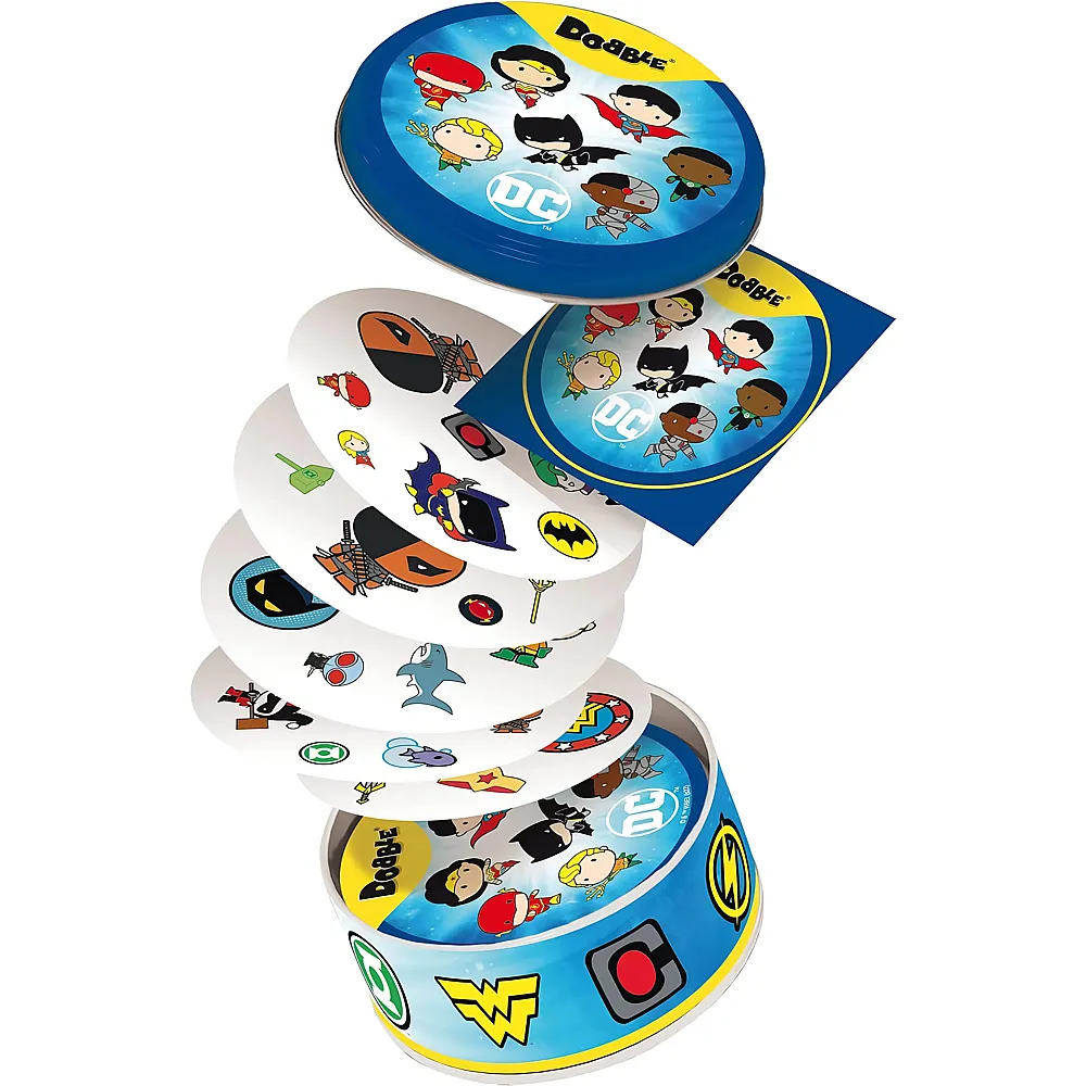 Zygomatic Dobble DC Justice League - Englisch