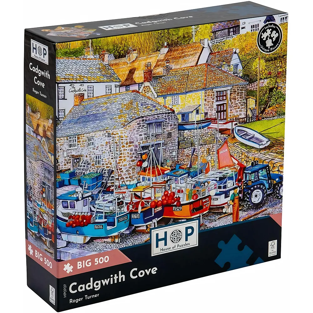 HOP - House of Puzzles Cadgwith Cove 500Teile