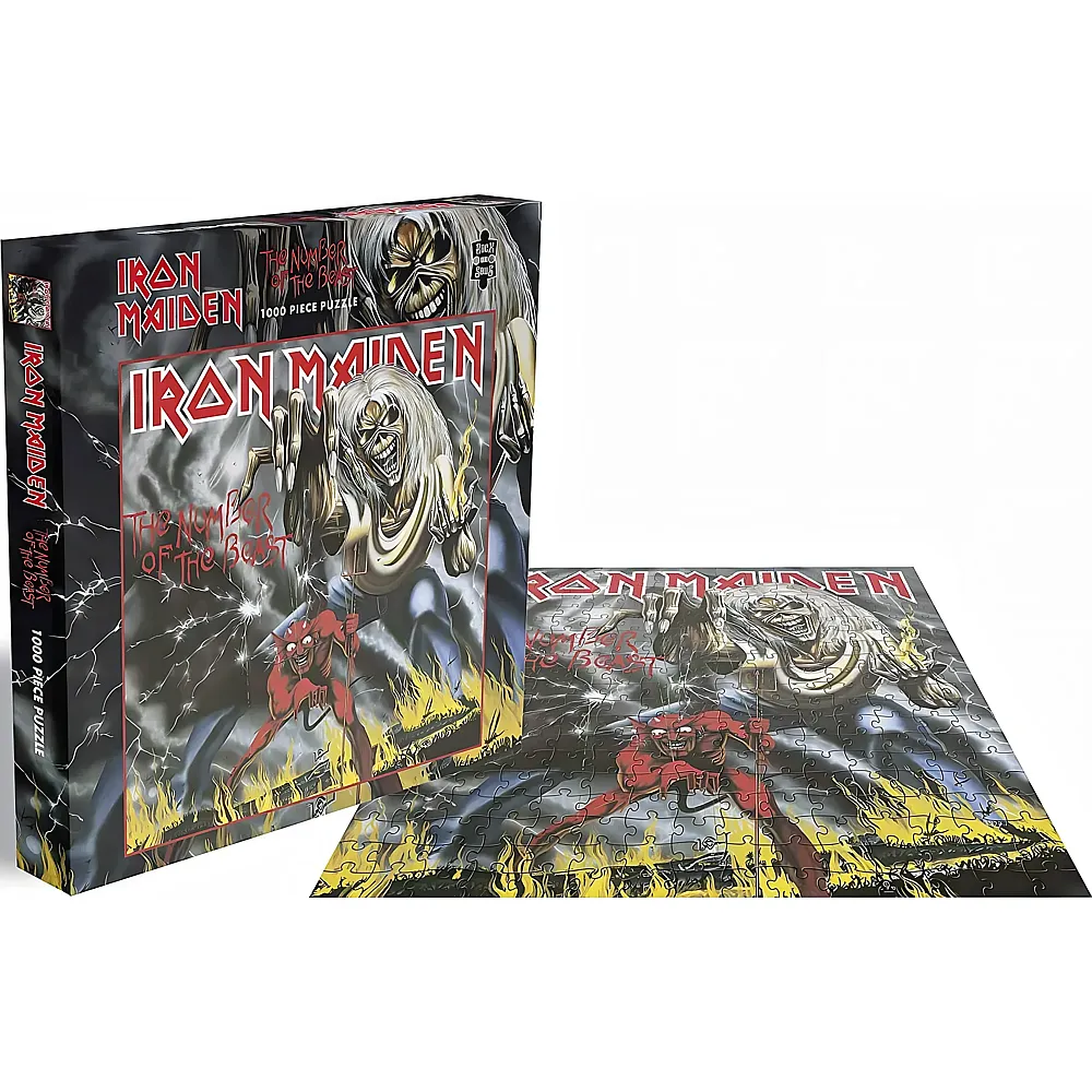 Rock Saws Puzzle Iron Maiden, Number of the Beast - 1000 Teile