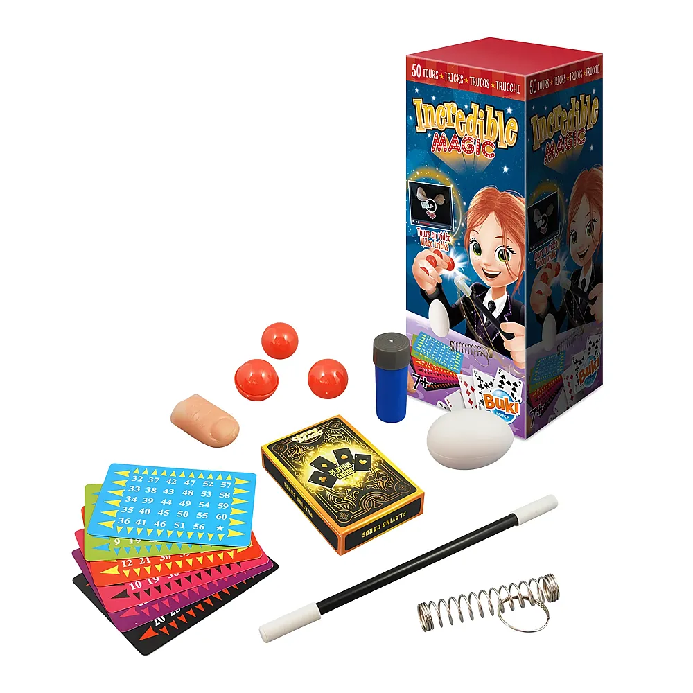 Buki Incredible Magic fr-de-it-en-es-nl