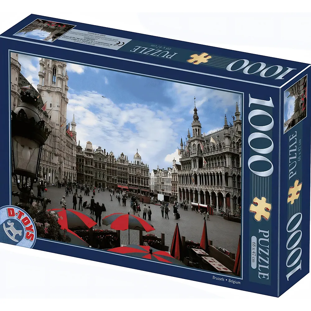 Roovi Puzzle Belgien: Grand Place, Br�ssel - 1000 Teile