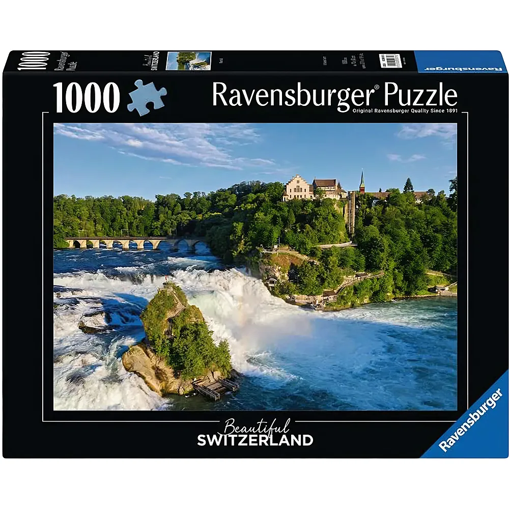 Ravensburger Puzzle Beautiful Switzerland Rheinfall, Schaffhausen 1000Teile