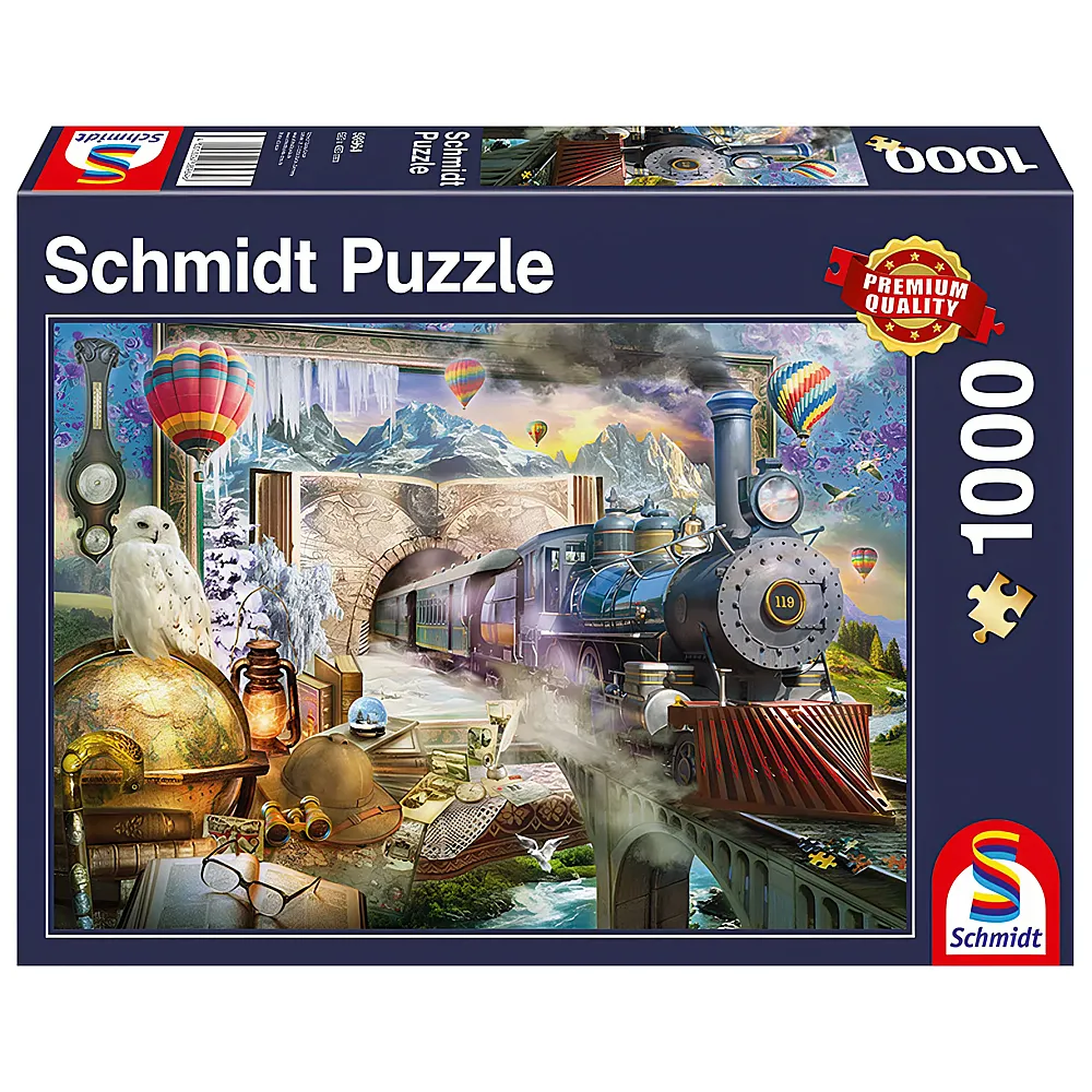 Schmidt Puzzle Magische Reise 1000Teile