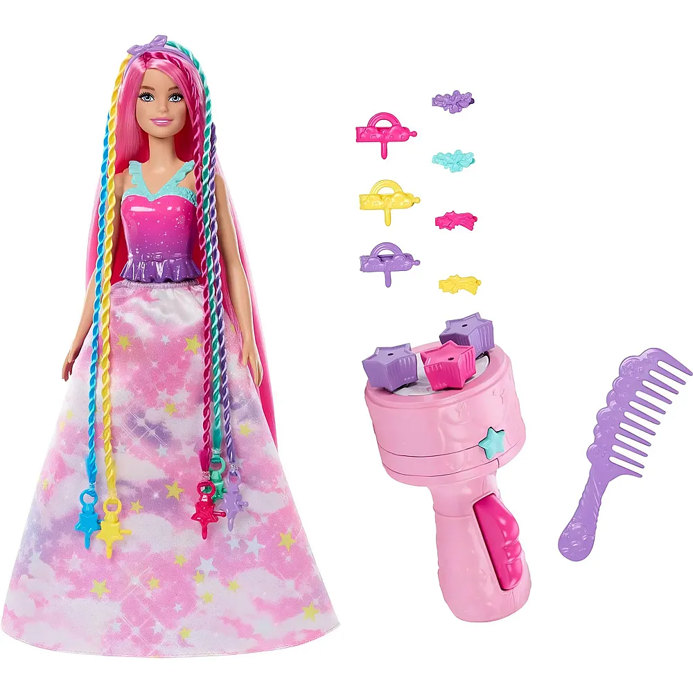 Barbie Dreamtopia Puppe, Zauberhaftes geflochtenes Haar