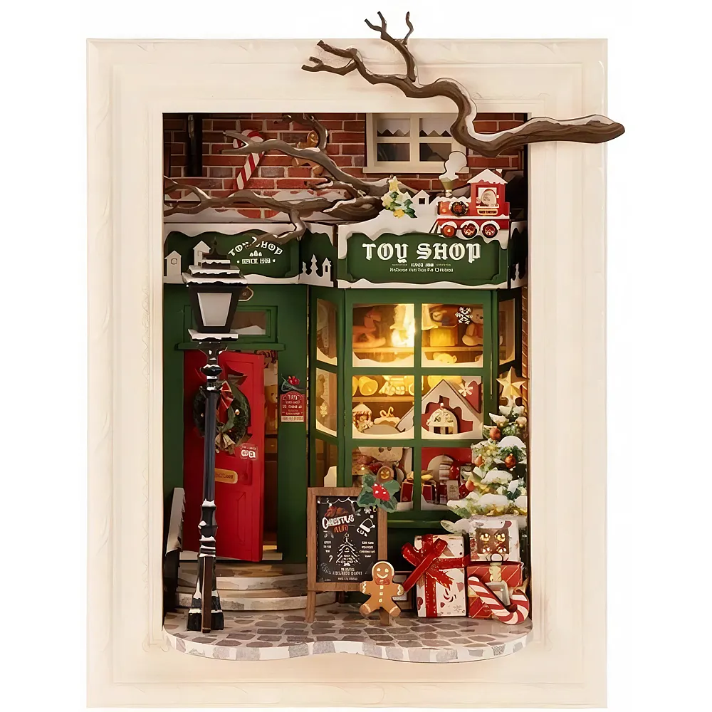 Robotime Santa's Toy Shop