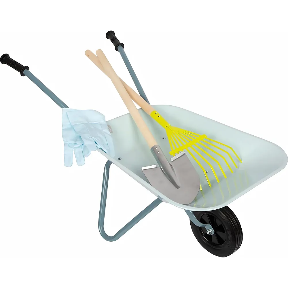 small foot Gartenwerkzeug-Set mit Schubkarre