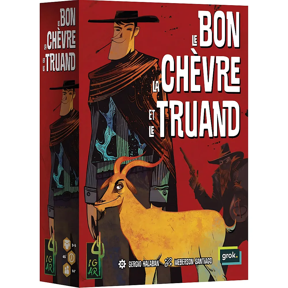 Asmodee Le Bon La Chevre et Le Truand - Franais