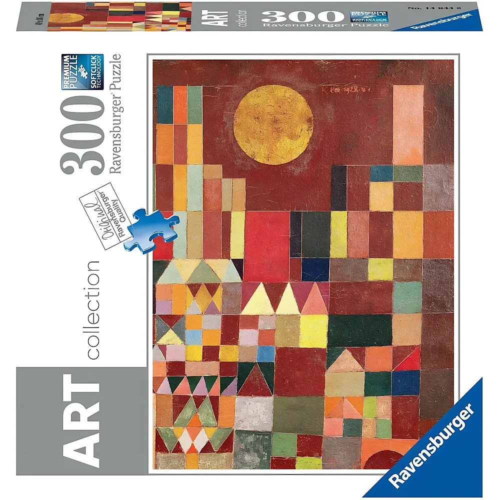 Ravensburger Puzzle Art Collection Paul Klee - Burg und Sonne - 300 Teile