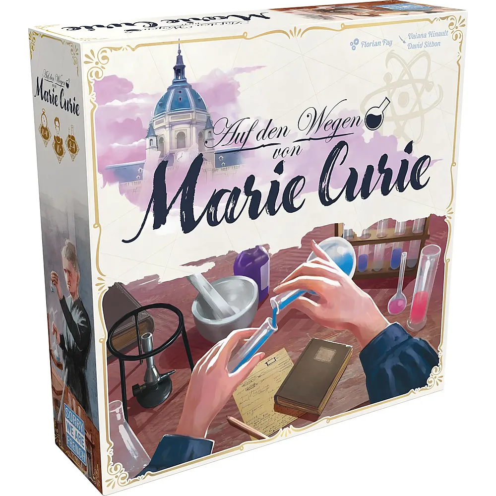 Asmodee Auf den Wegen von Marie Curie - Deutsch