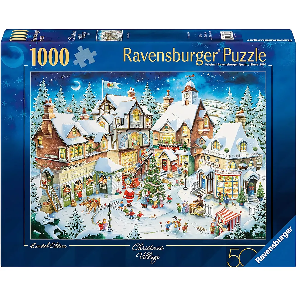 Ravensburger Puzzle Weihnachtsdorf 1000Teile