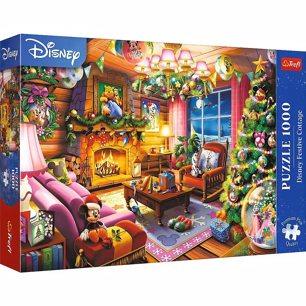 Trefl Puzzle Disney Festive Cottage 1000Teile