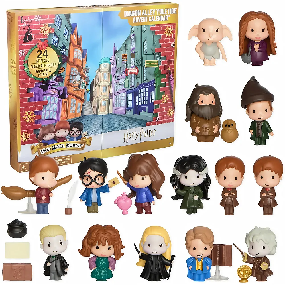 meinspielzeug - Spin Master Harry Potter Weihnachten in der Winkelgasse | Adventskalender