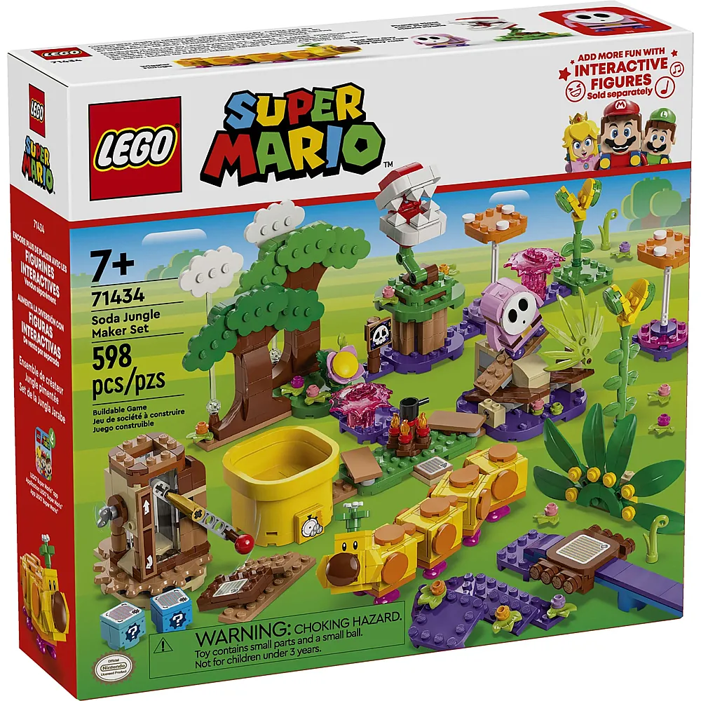 LEGO Super Mario Limonadendschungel-Design-Set 71434