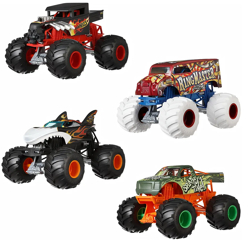 Hot Wheels Hot Wheels Monster Trucks 1:24 Die-Cast - Marken
