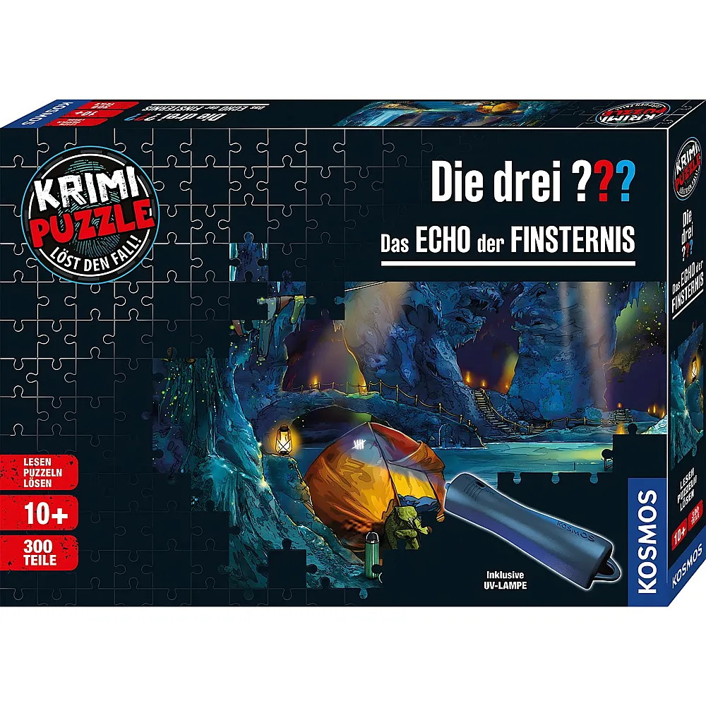 Kosmos Die drei  Krimipuzzle - Das Echo der Finsternis 300Teile