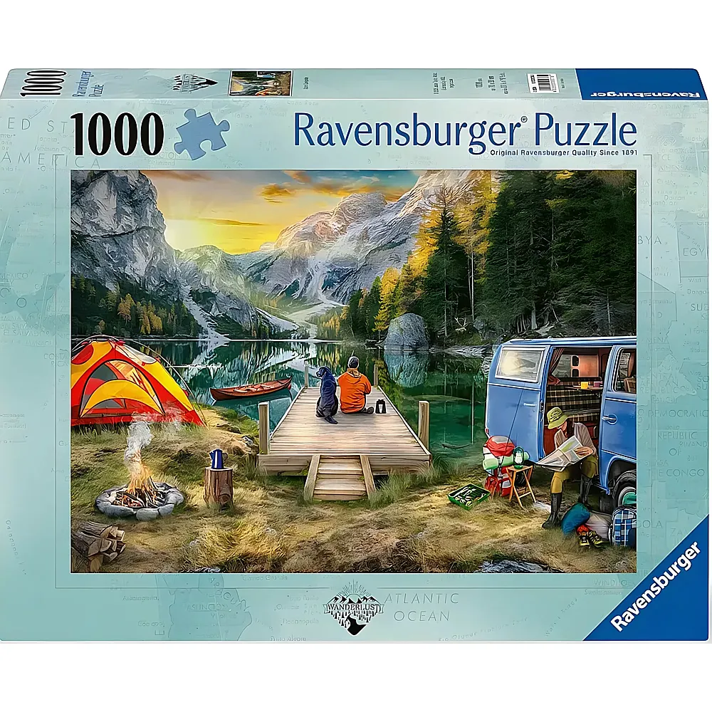 Ravensburger Puzzle Calm Campside - 1000 Teile
