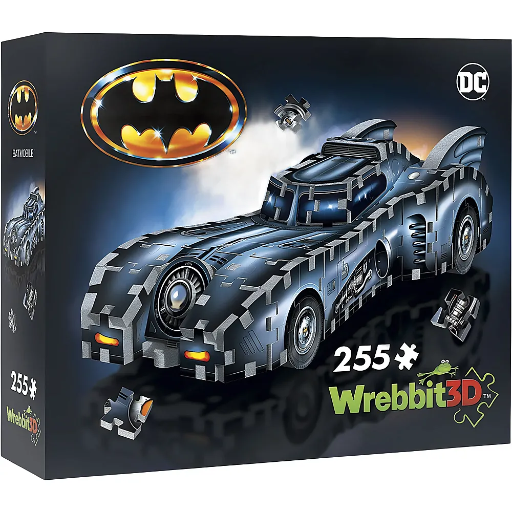 Wrebbit Puzzle Batman Batmobil 255Teile