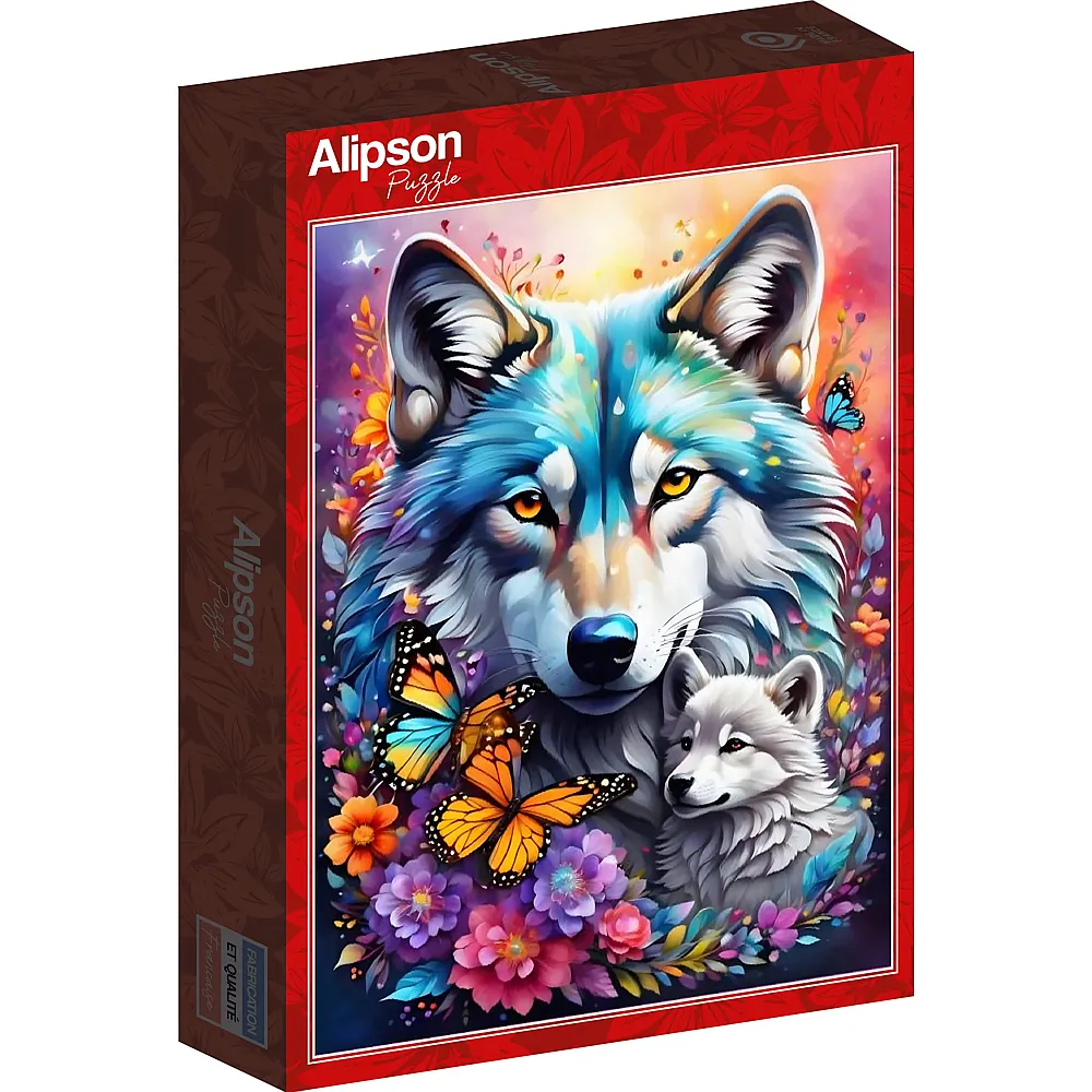 Alipson Puzzle Maternal Love Collection Wolfsmutter - 1000 Teile