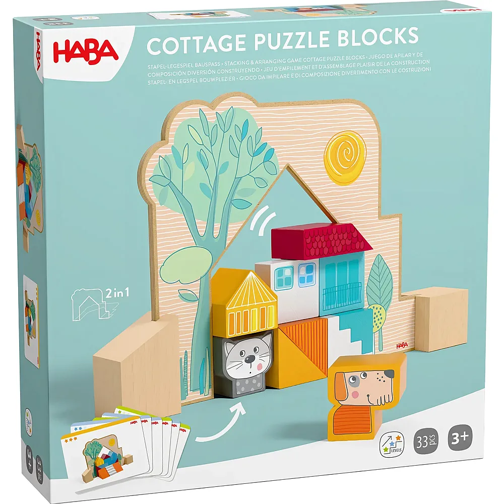 HABA Stapel-Legespiel Bauspass