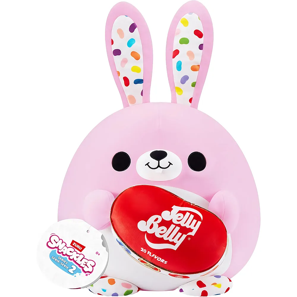 Zuru Snackles Hase Jelly Belly - 20 cm | Hasen Pl�sch