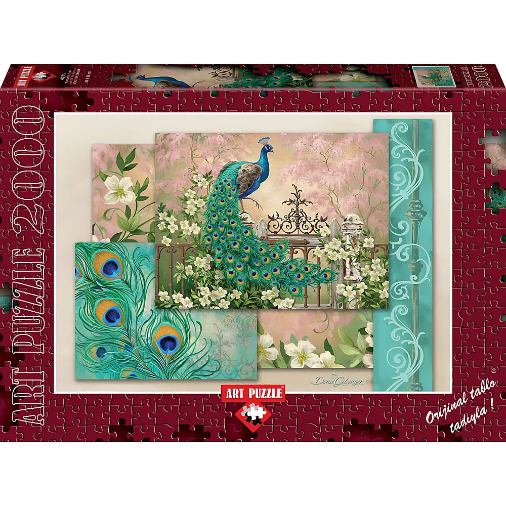 Art Puzzle Jewel of the Garden - 2000 Teile