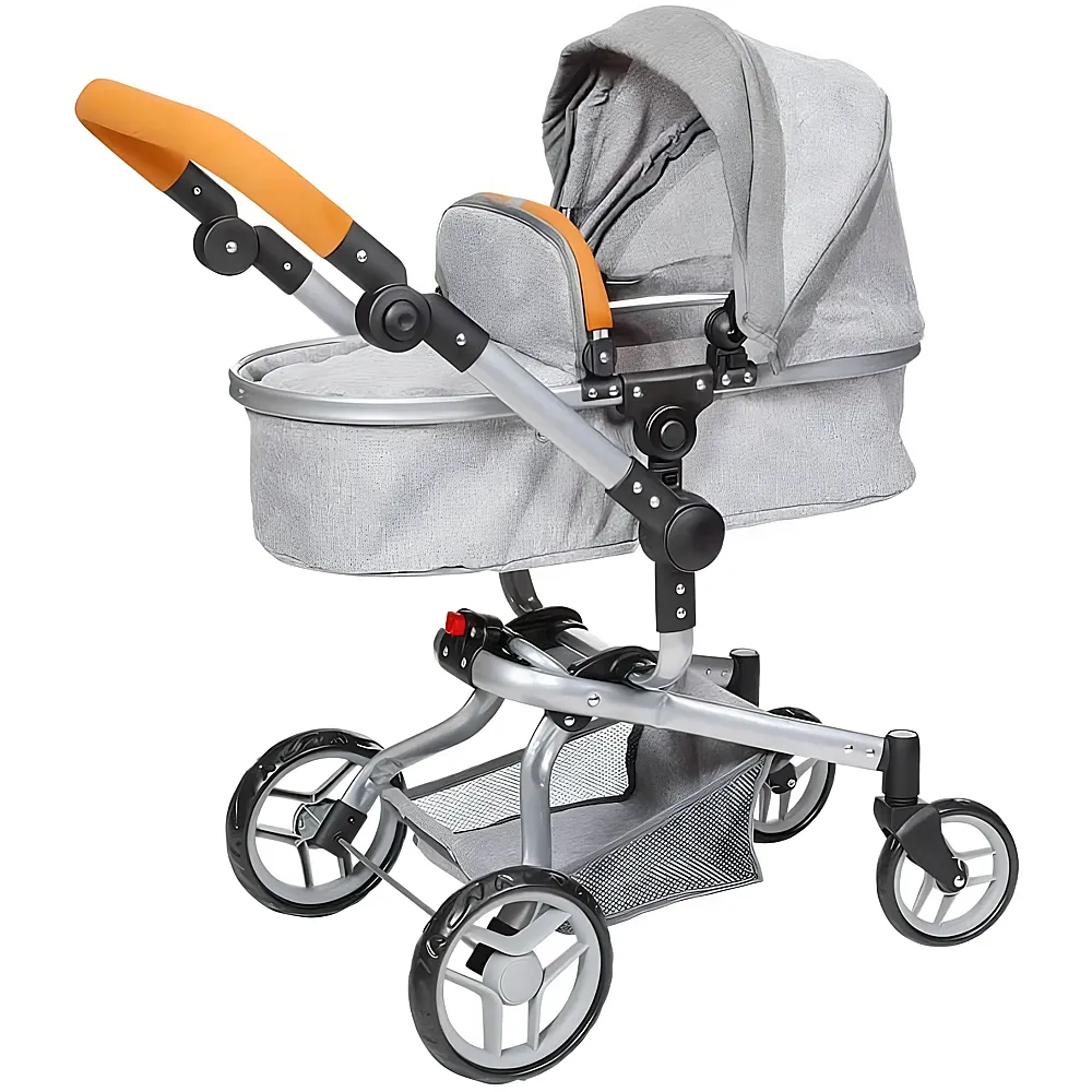 Knorrtoys Puppenwagen Boonk Steingrau