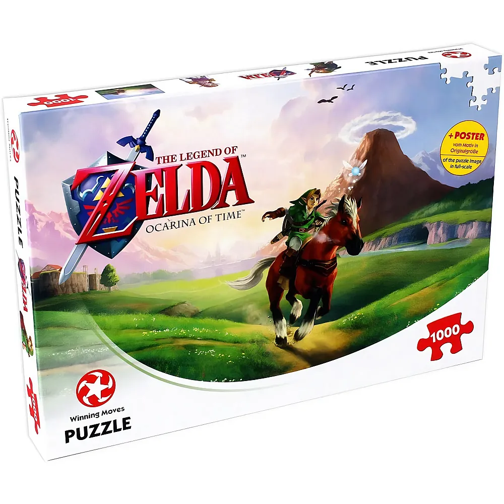 Winning Moves Puzzle The Legend of Zelda - Ocarina of Time - 1000 Teile