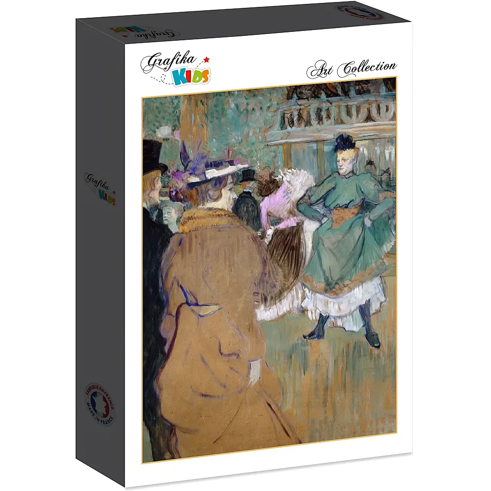 Grafika Puzzle Art Collection Henri de Toulouse-Lautrec Grafika Kids Quadrille at the Moulin Rouge, 1892 - 12 Teile