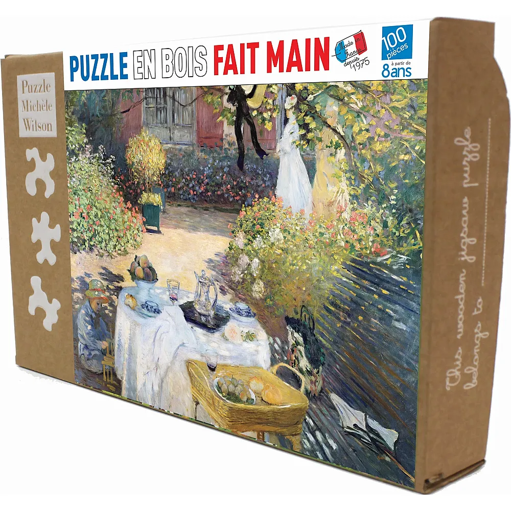 Puzzle Mich�le Wilson Claude Monet Le Dejeuner - 100 Teile
