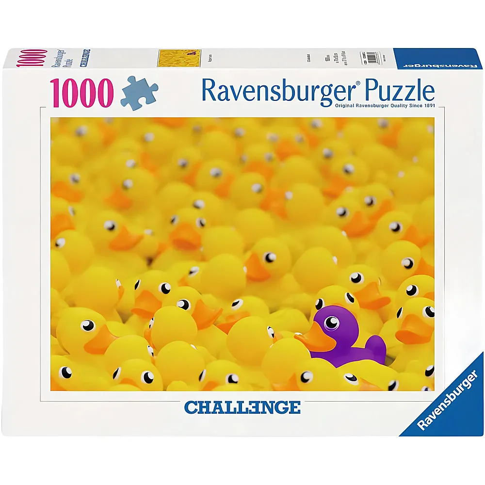 Ravensburger Puzzle Challenge Quietscheenten 1000Teile