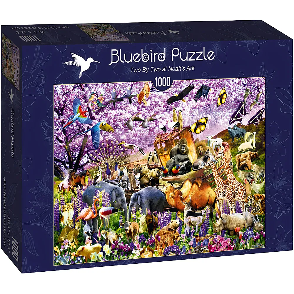 Bluebird Puzzle Two By Two at Noah's Ark - 1000 Teile