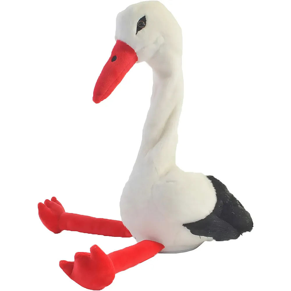 K�gler Labertier Storch Oskar mit Wiedergabefunktion - 31 cm